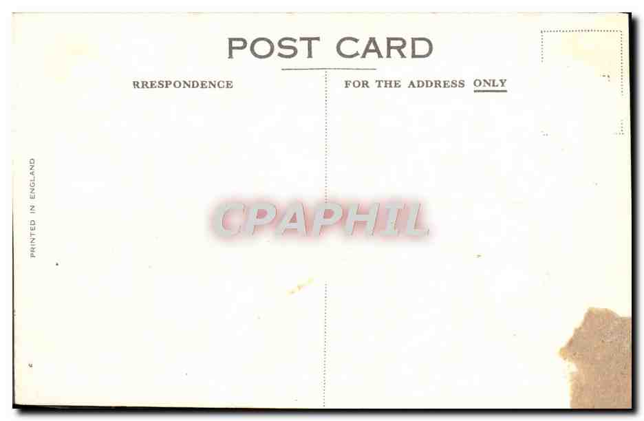 CPA Paquebot Bateau Queen Elizabeth — Verso