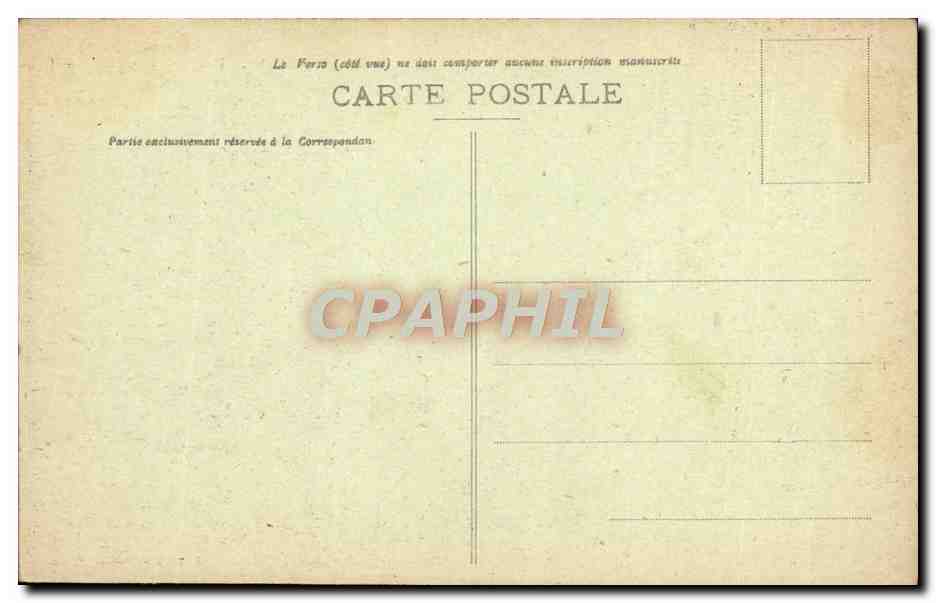 Chalons-sur-Marne - Place de l'Hôtel-de-Ville — V. Thulliller, éditeur, Reims — Rückseite