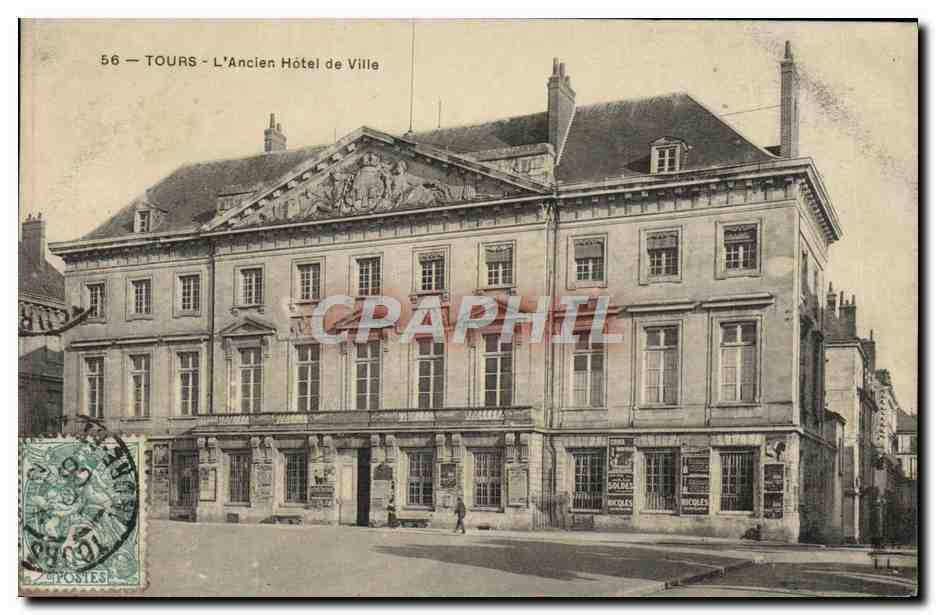 CPA Tours L'Ancien Hotel de Ville