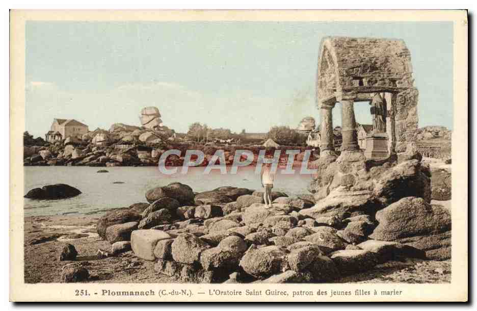 Ploumanach (C.-du-N.) — L'Oratoire Saint Guirec, patron des jeunes filles à marier