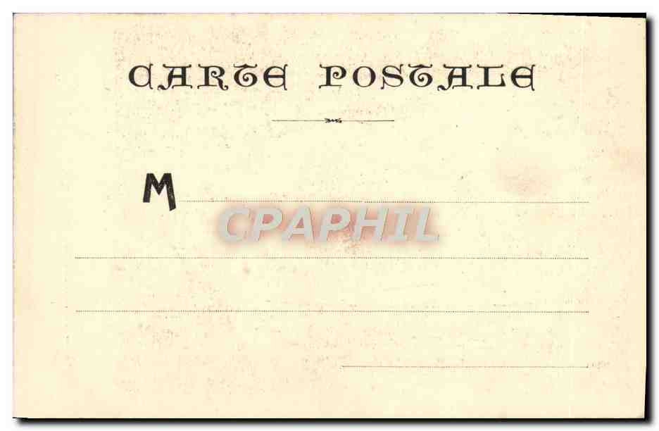 CPA Le Maitre De Moulins Marie Madeleine Musee du Louvre  — Verso
