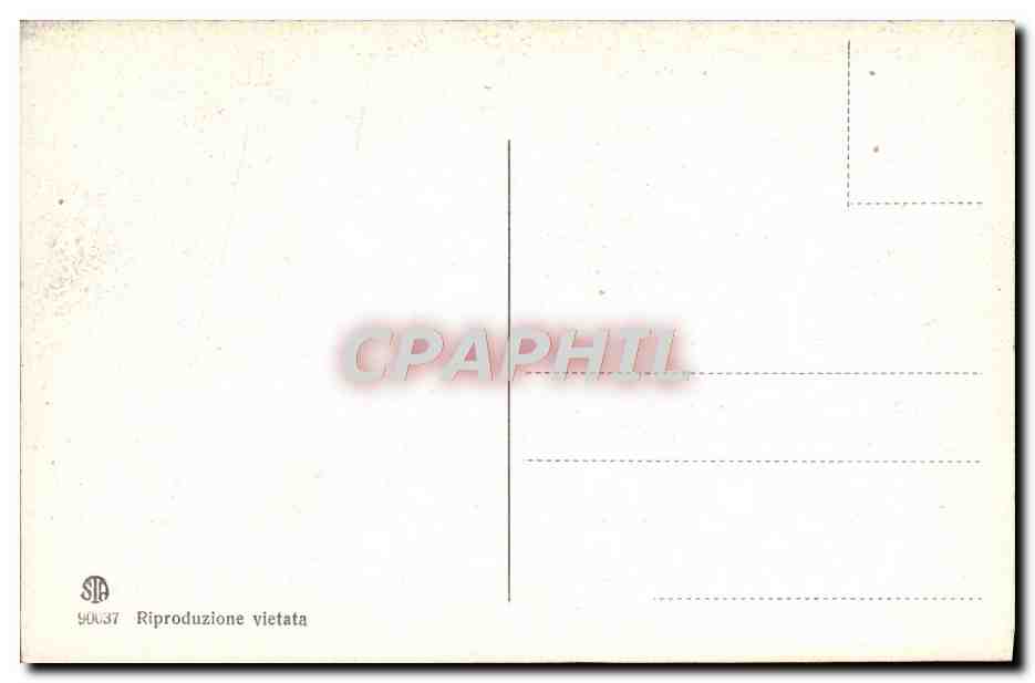 CPA Firenze S Croce Cappella Bardi S Francesco Apparisce a S Antonio da Padova Giotto — Verso