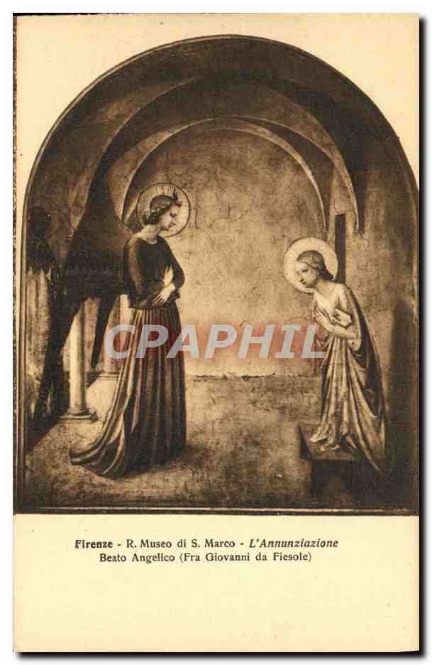 CPA Firenze R Museo Di S Marco L Annunziazione Beato Angelico Fra Giovanni da Fiesole