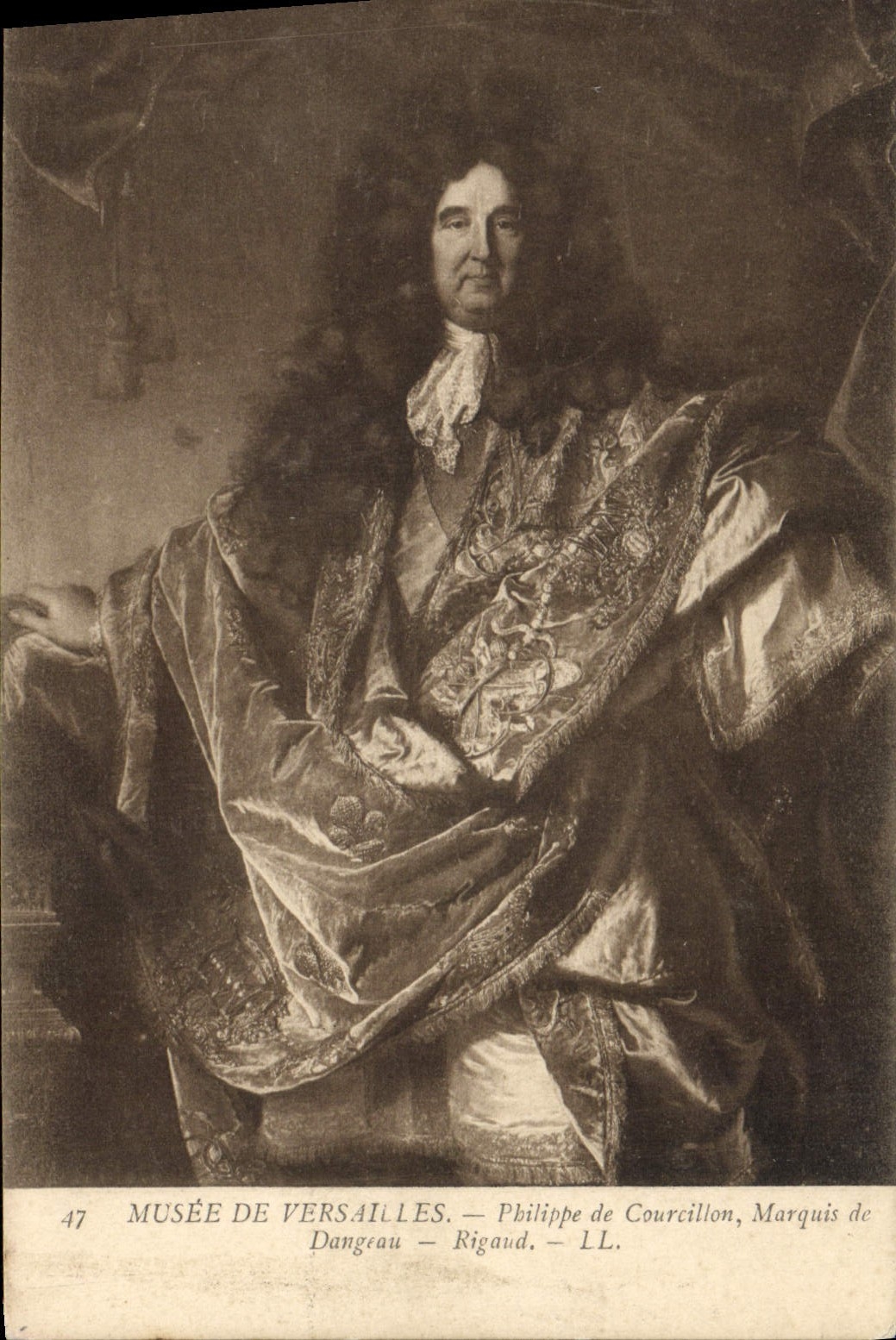 Musée de Versailles — Philippe de Courcillon, Marquis de Rigaud — Dangeau — n°47