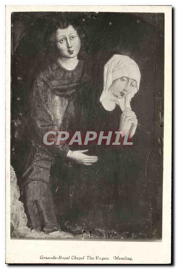 CPA Granada Royal Chapel The Virgen Memling