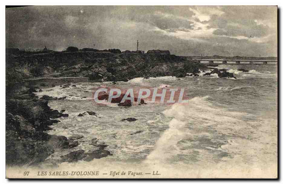 Les Sables-d'Olonne — Effet de Vagues — LL. n° 97