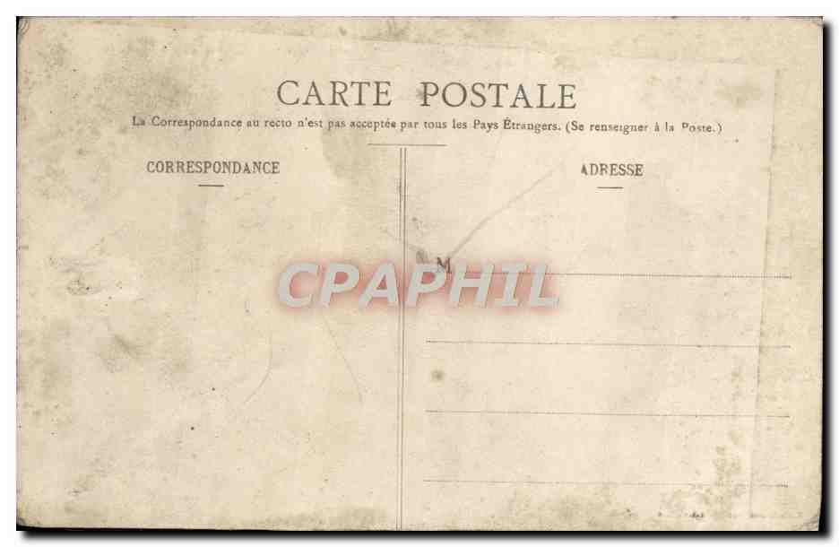 CPA Les Sables D'Olonne Sur La Plage Croquet — Rückseite