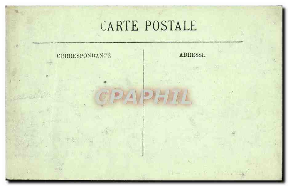 CPA Trouville Les Villas — Back