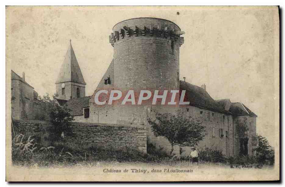 Château de Thisy, dans l'Avallonnais — B. F., Paris, n° 36