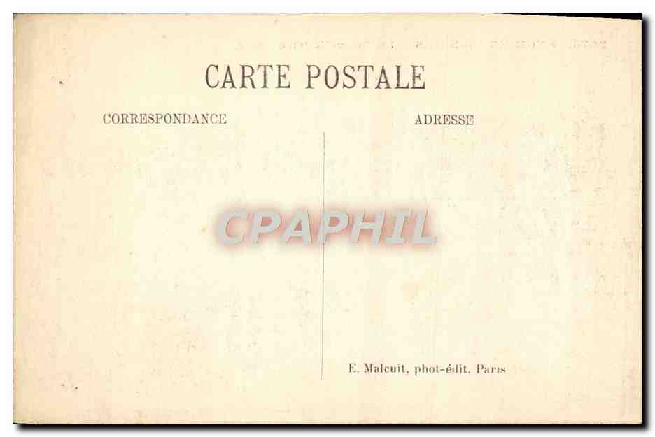 Enghien-les-Bains — La Nouvelle jetée — E. M. — Rückseite
