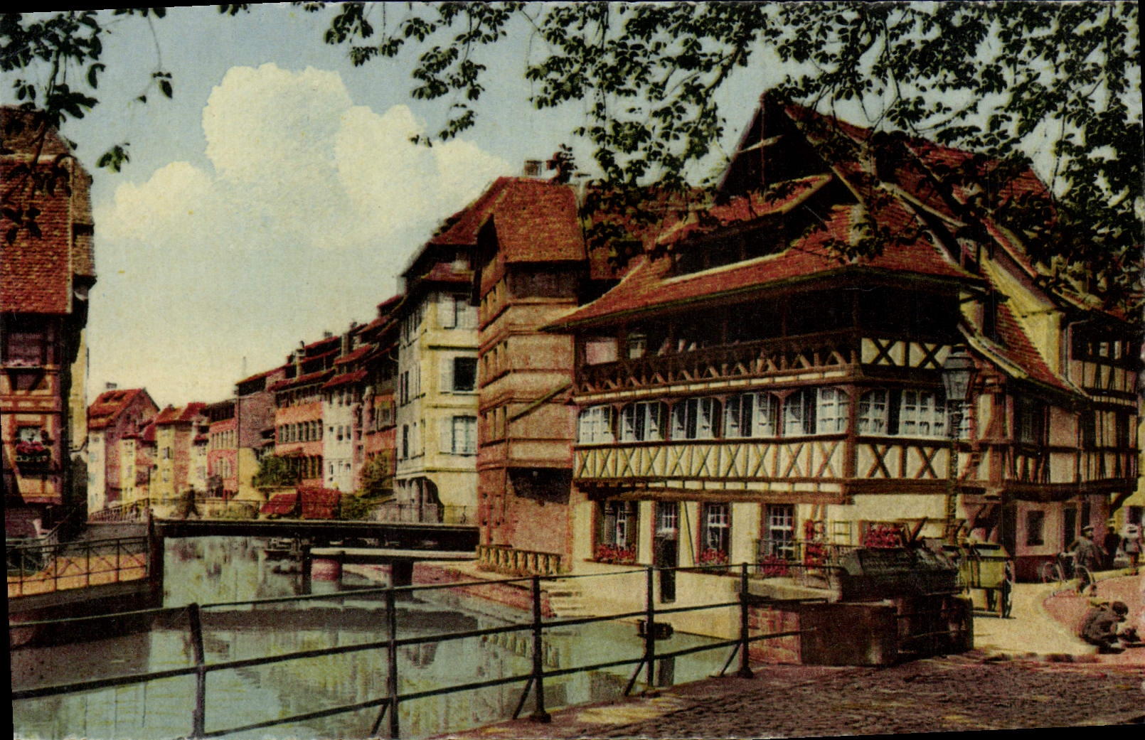CPA Strasbourg Le Bain aux Plantes