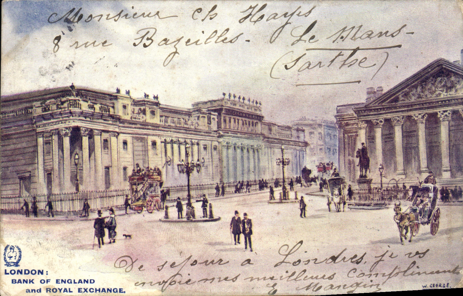 CPA London Bank of England and Royal Exchange