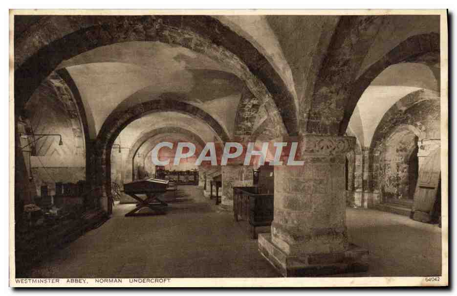 CPA Westminster Abbey Norman Undercroft London 