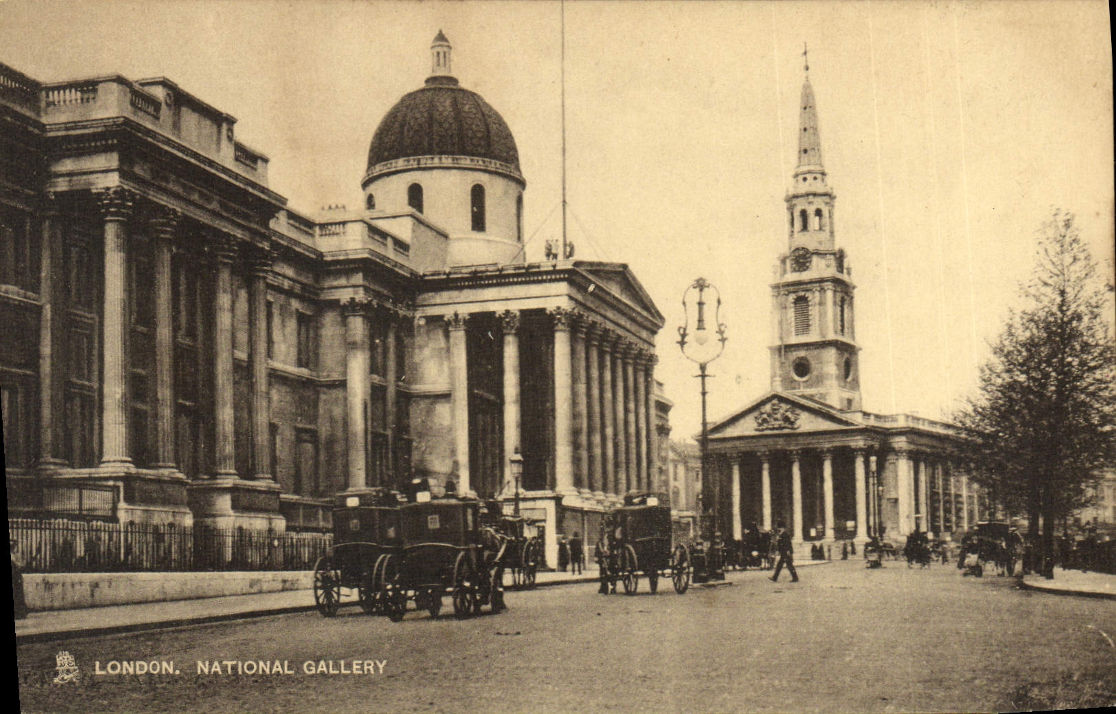 CPA London National Gallery Bibliotheque