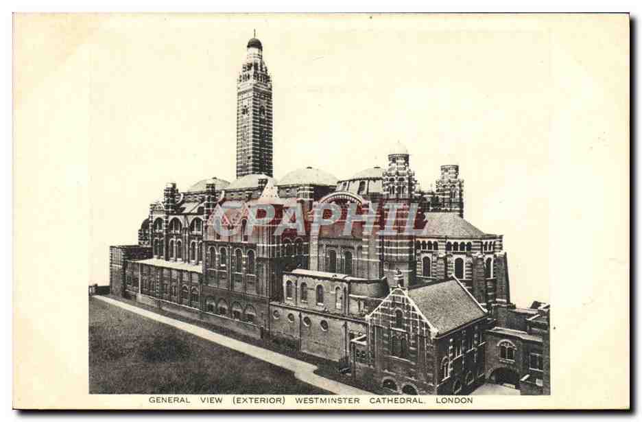 CPA General View Westminster Cathedral London