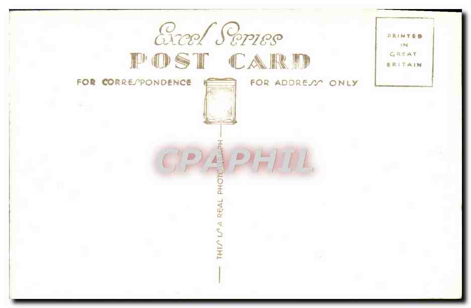 CPA House of Parliament From the Thames London — Rückseite