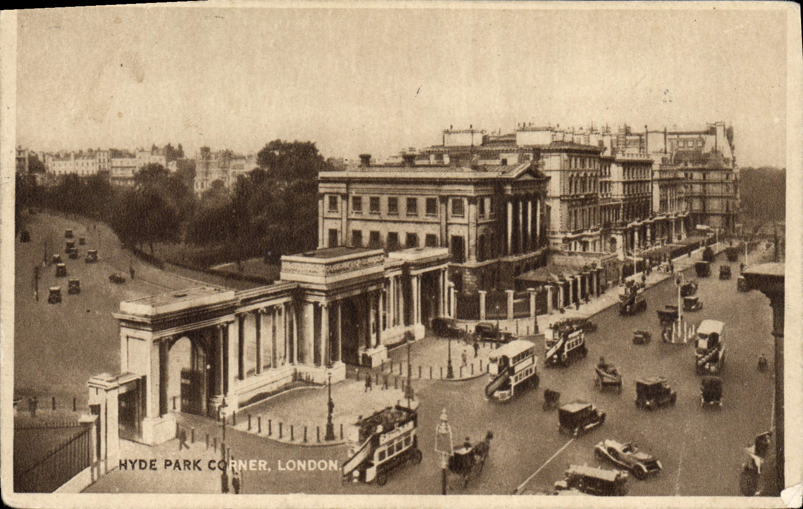 CPA Hyde Park Corner London