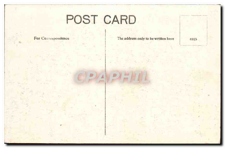 CPA The National Gallery and St Martins in the Fields Trafalgar Square London — Rückseite