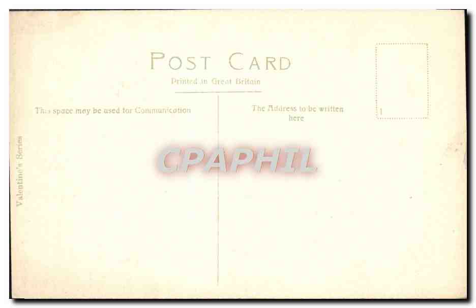 CPA Scotland yard Chames Embankment London  — Rückseite