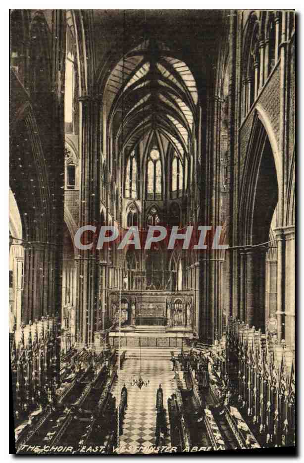 CPA The Choir East Westminster Abbey London 