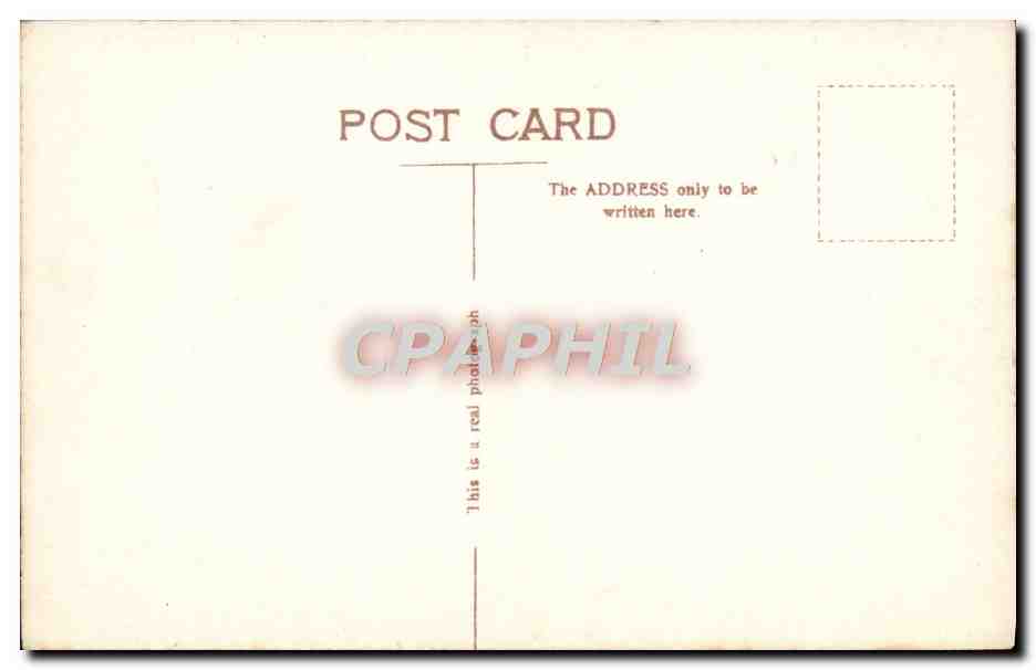CPA National Art Gallery And St Martin's Church London — Verso