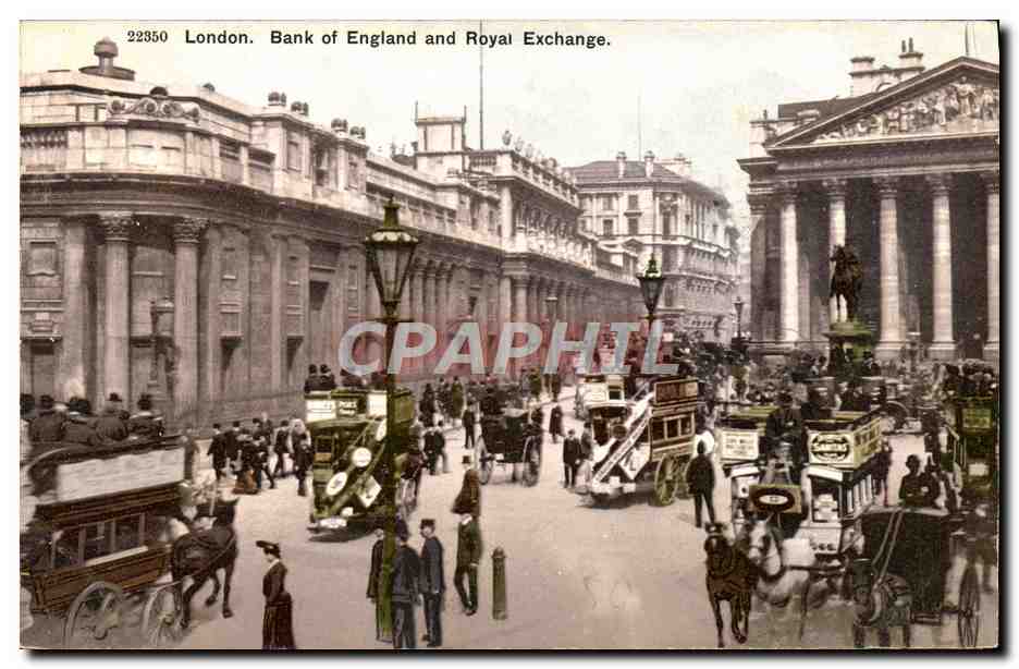 CPA London Bank of England and Royal Exchange
