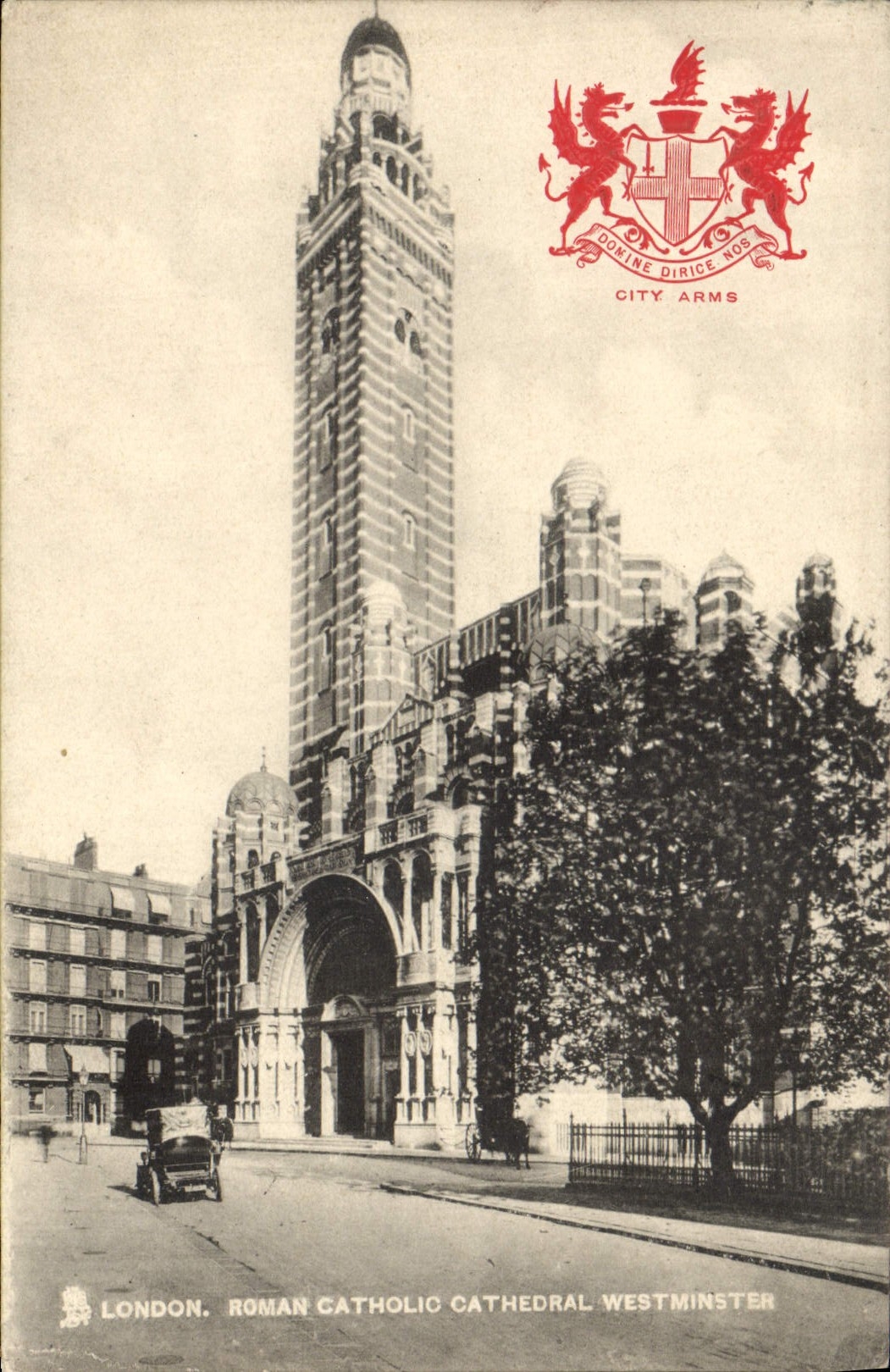 CPA London Roman Catholic Cathedral Westminster