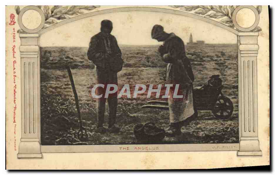 CPA The Angelus Millet