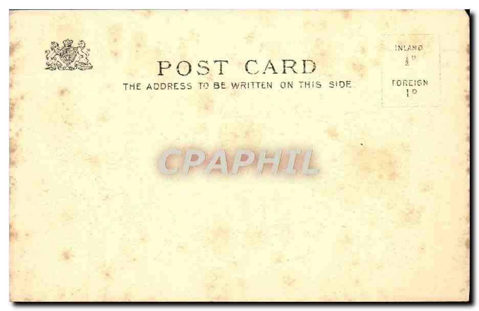 CPA the Wane Of Day Charles Jaque Moutons  — Verso