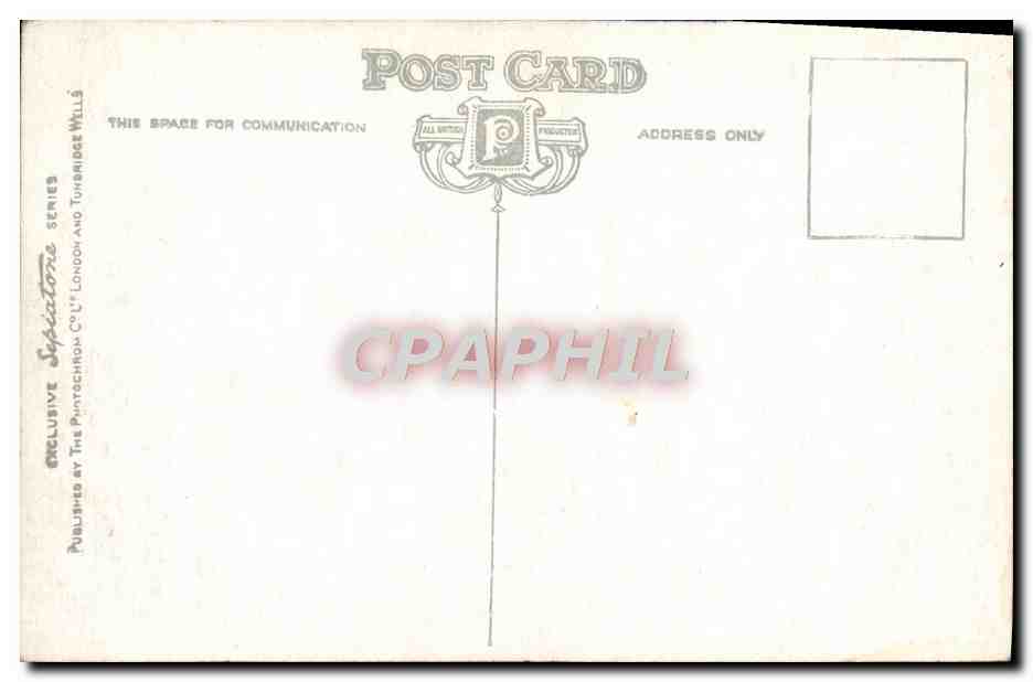 CPA London Buckingham Palace Automobile  — Verso