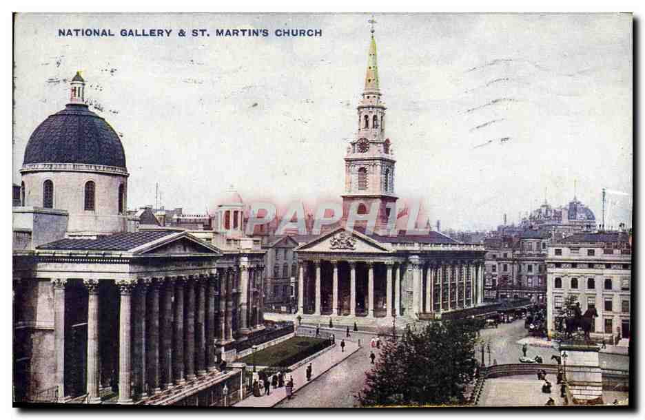 CPA National Gallery St Martin's Church