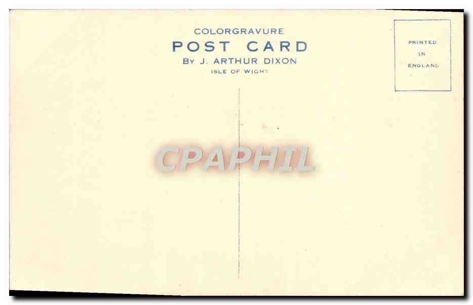 CPA London St Paul's Cathedral — Rückseite