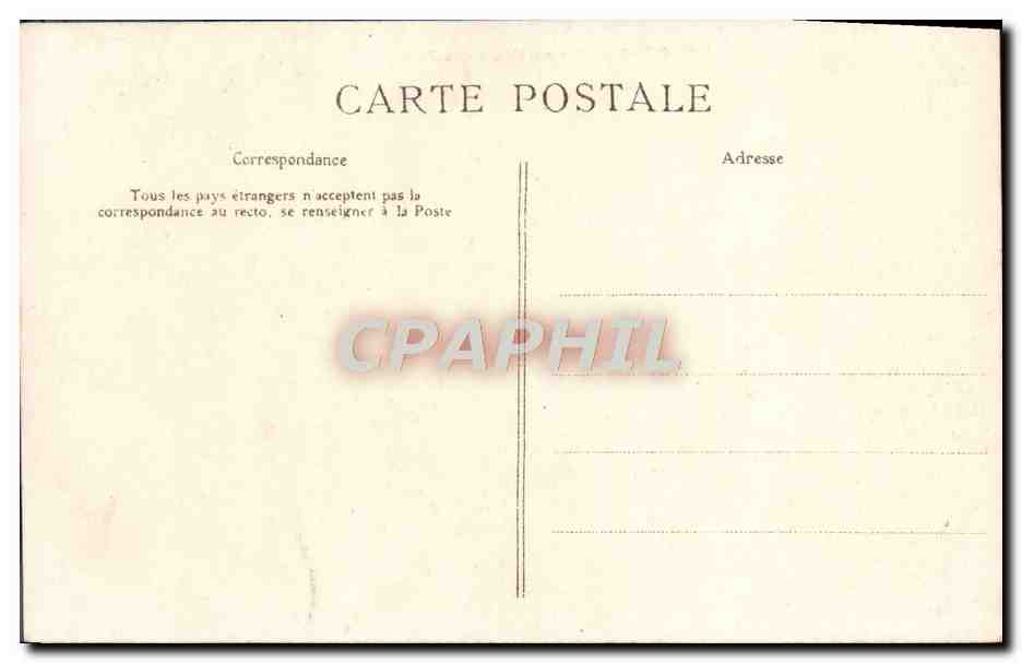 CPA Londres Grand Hotel des Postes — Back