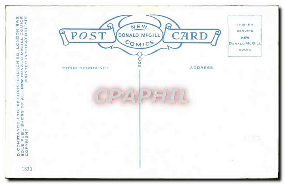 CPA Gentleman's Requisites Yes Sir go Right Through Ladies underwear — Back