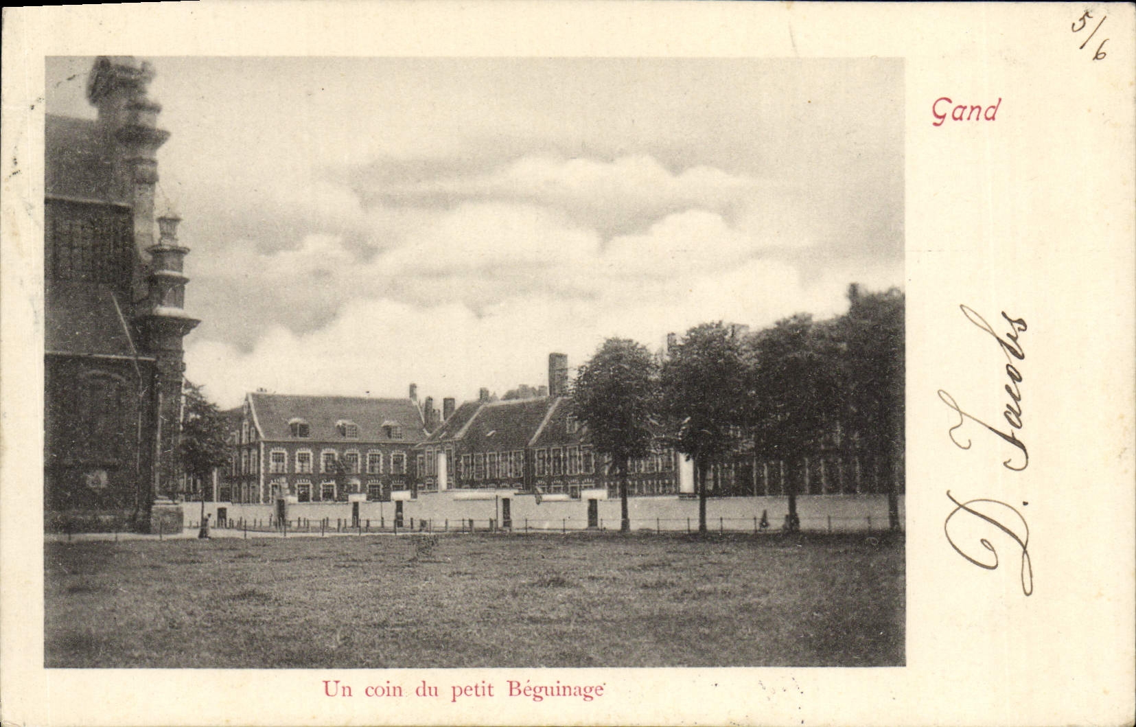 CPA Gand Un Coin du Petit Beguinage