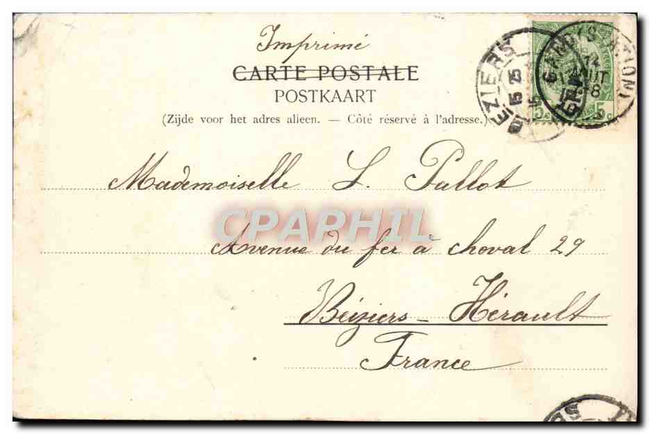 Palais de justice — Gand — D. Jacobs — Verso