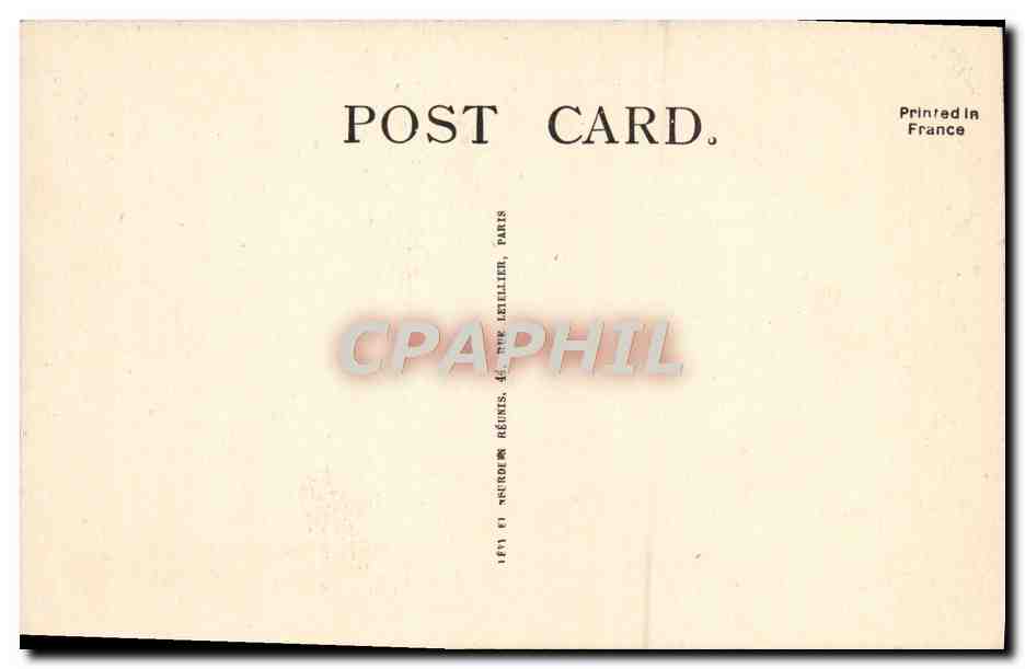 CPA Guernsey Saint Pierre Port Maison De Victor Hugo La Chambre De Garibaldi — Rückseite