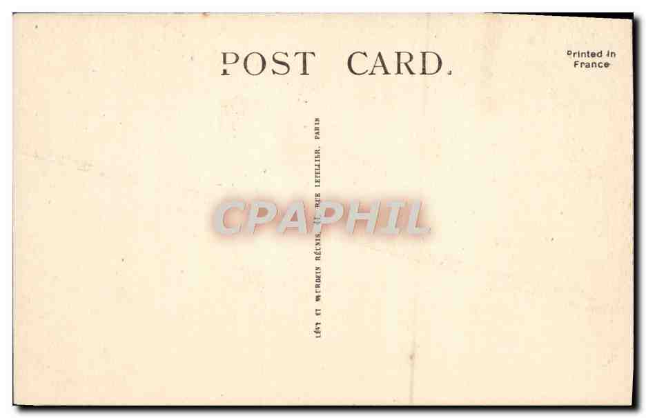 CPA Guernsey St Peter Port Maison De Victor Hugo La Serre — Rückseite