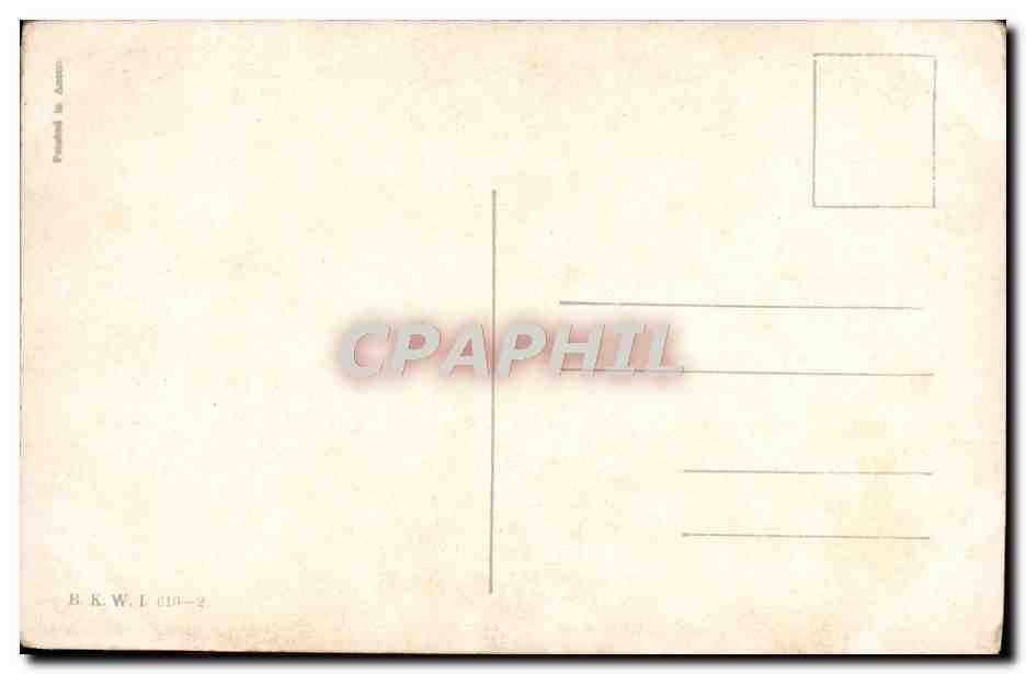 Vintage Postcard Alpages — Back