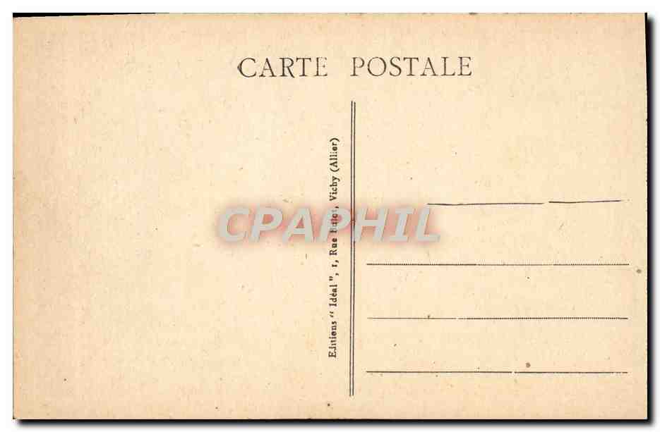 CPA Vichy Le Golf — Rückseite