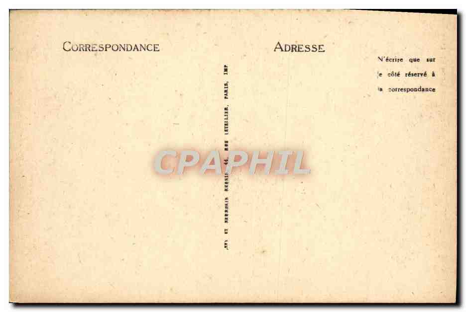 CPA Le Mont St Michel L'Abbaye Crypte des gros piliers — Verso