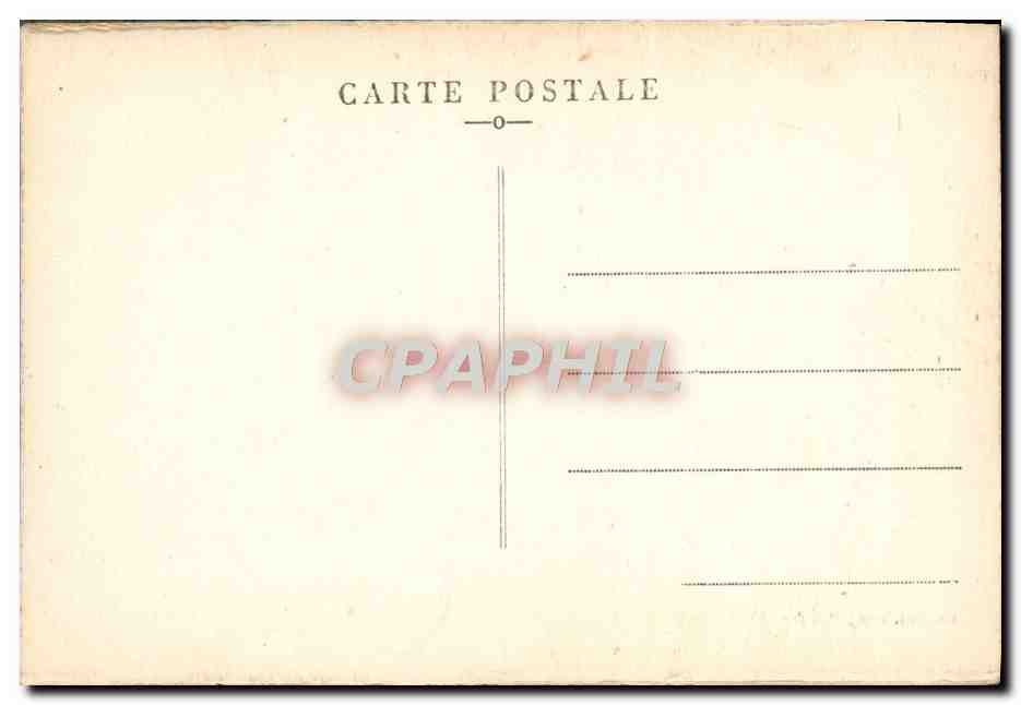 CPA Lourdes 10eme station du calvaire  — Verso