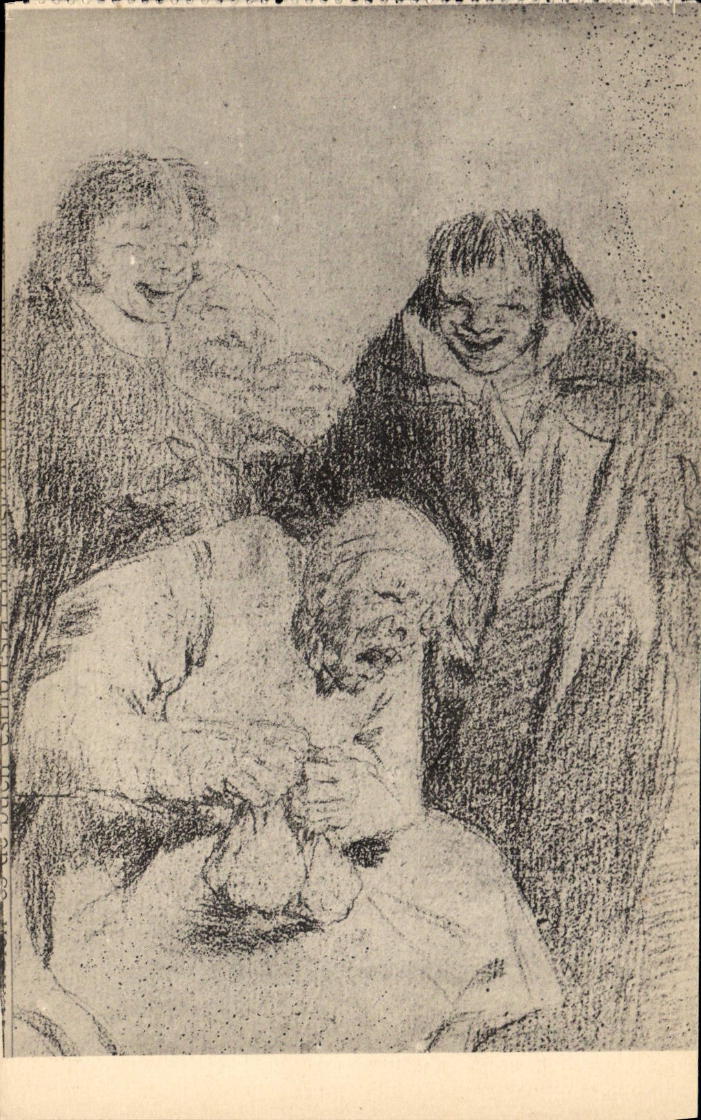 Pecados Capitales — Dibujo de Goya — Fototipia Hauser y Renet, Madrid