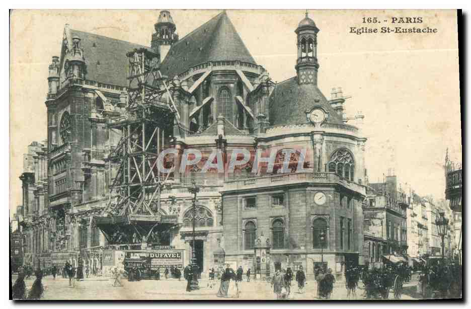 CPA Paris Eglise St Eustache