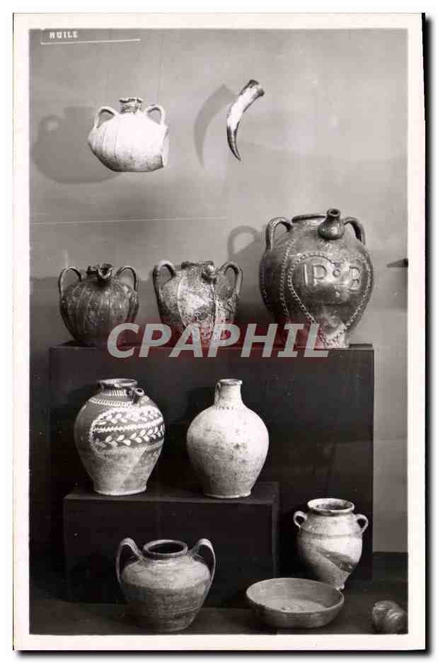 CPA Musee Des Arts Et Traditions Populaires Palais De Chaillot Paris Recipients a l'huile et a la graisse