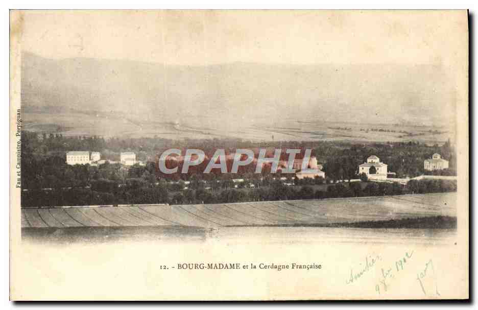 CPA Bourg Madame et la Cerdagne Francaise