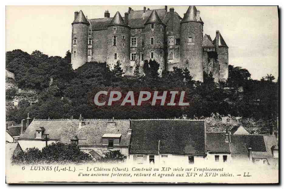 CPA Luynes Le Chateau 