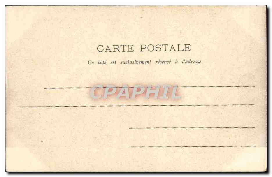 CPA Pau Le Chateau Vue generale — Verso