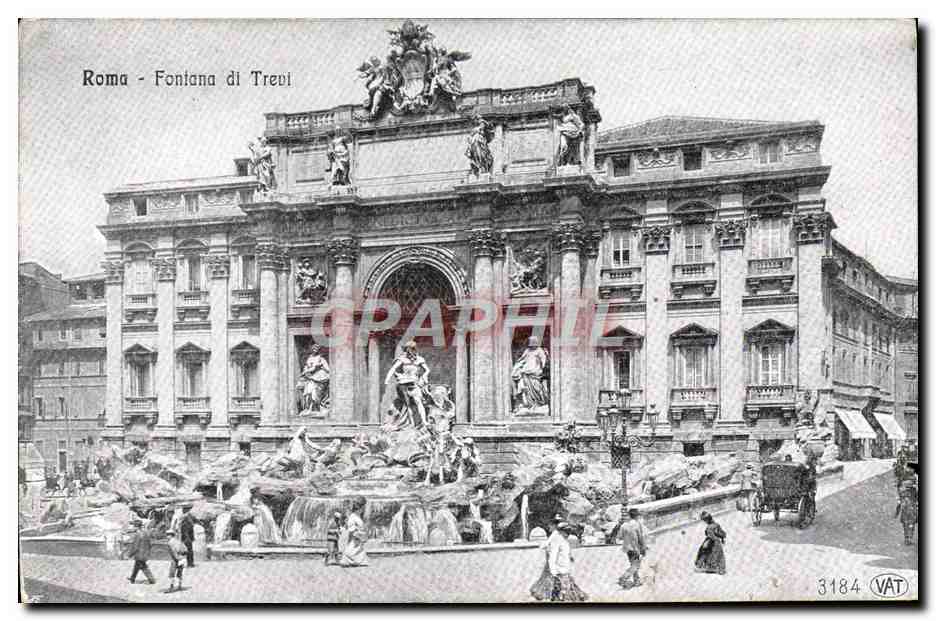 CPA Roma Fontana di Trevi