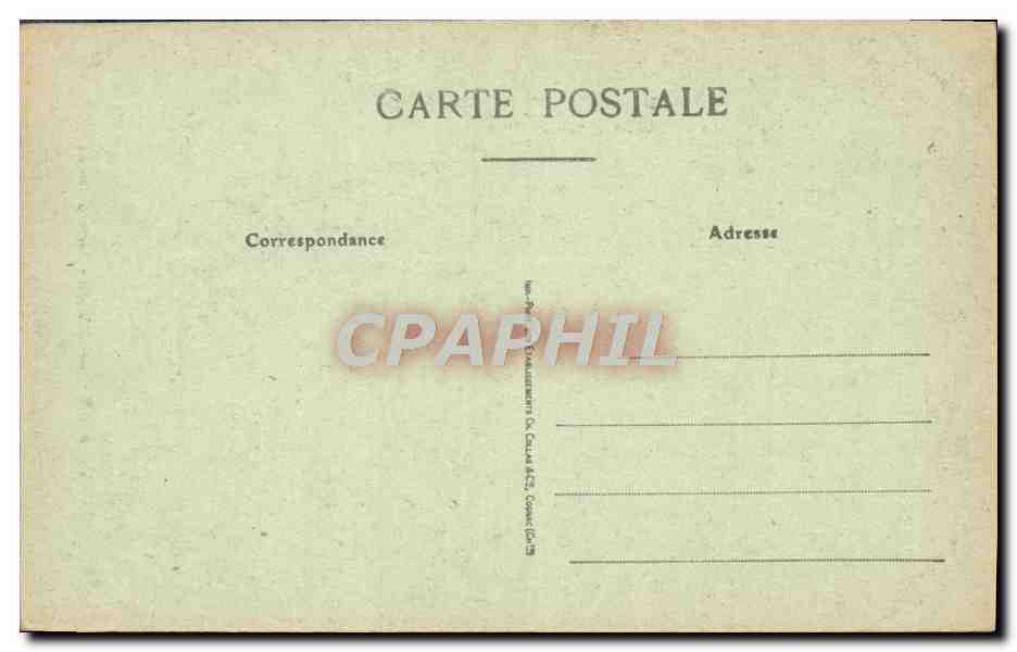 CPA Blois Le Chateau Porte d'Entree — Verso